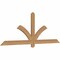 Ekena Millwork Redmond Smooth Timber Gable Bracket, Western Red Cedar, 72"W x 27"H x 1 1/2"D x 3 1/2"F, 9/12 Pitch GBW072X27X0204RED00SWR - alternate 5